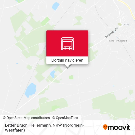 Letter Bruch, Hellermann Karte