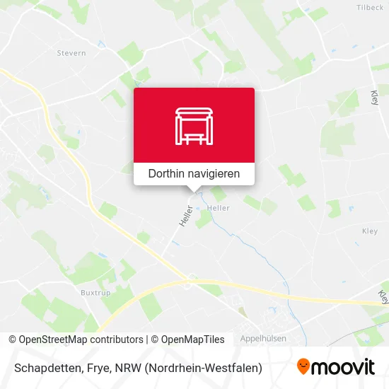 Schapdetten, Frye Karte