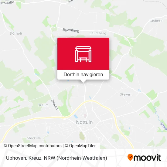 Uphoven, Kreuz Karte