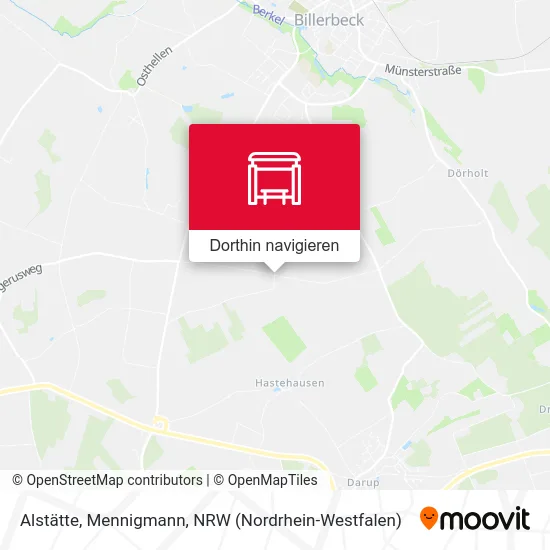 Alstätte, Mennigmann Karte