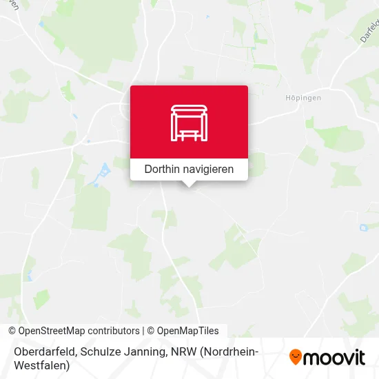 Oberdarfeld, Schulze Janning Karte