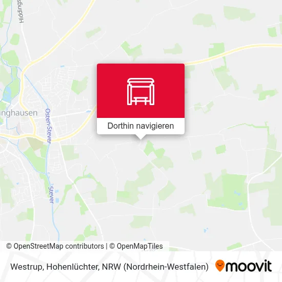 Westrup, Hohenlüchter Karte