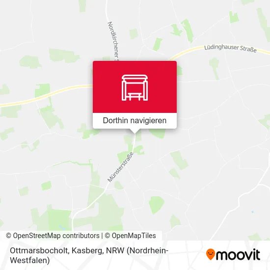 Ottmarsbocholt, Kasberg Karte