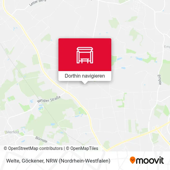 Welte, Göckener Karte