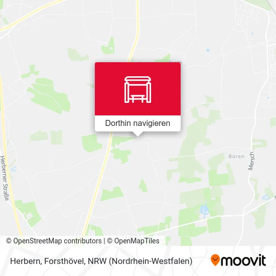 Herbern, Forsthövel Karte