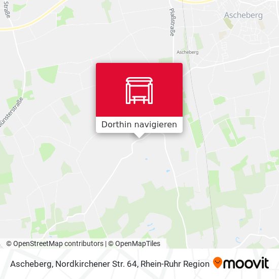Ascheberg, Nordkirchener Str. 64 Karte