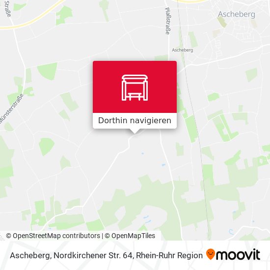 Ascheberg, Nordkirchener Str. 64 Karte