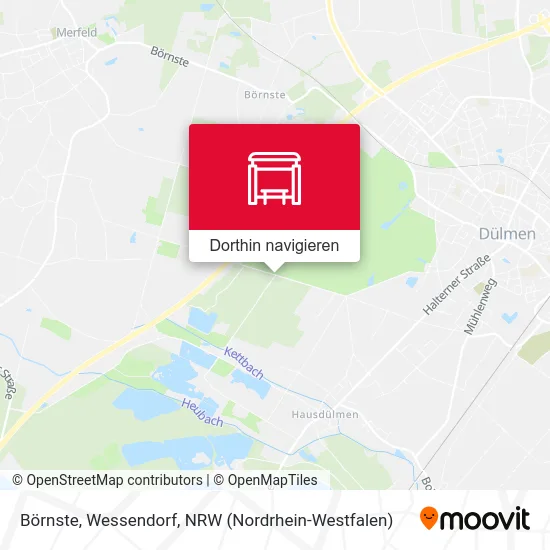 Börnste, Wessendorf Karte