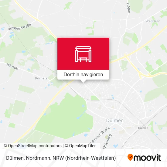 Dülmen, Nordmann Karte
