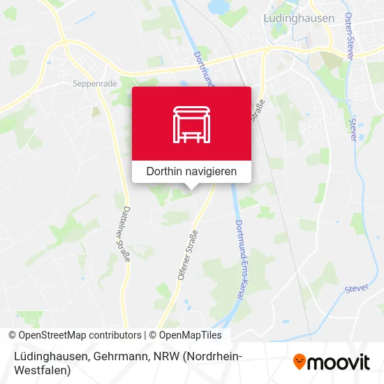 Lüdinghausen, Gehrmann Karte