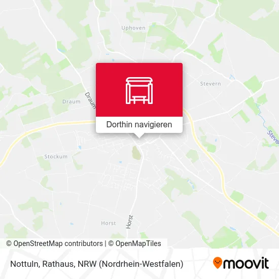 Nottuln, Rathaus Karte