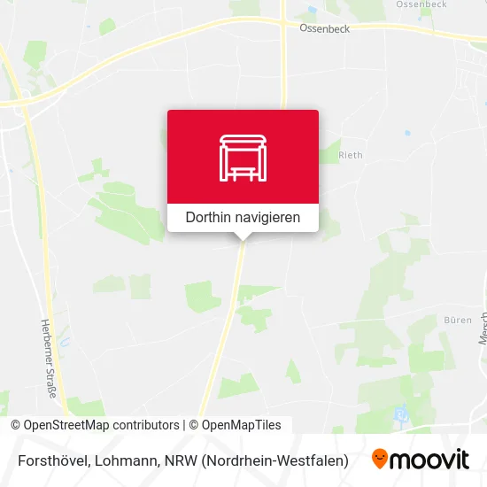 Forsthövel, Lohmann Karte