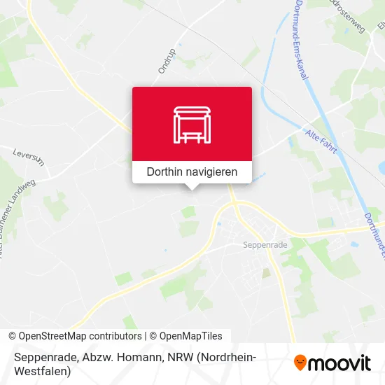 Seppenrade, Abzw. Homann Karte