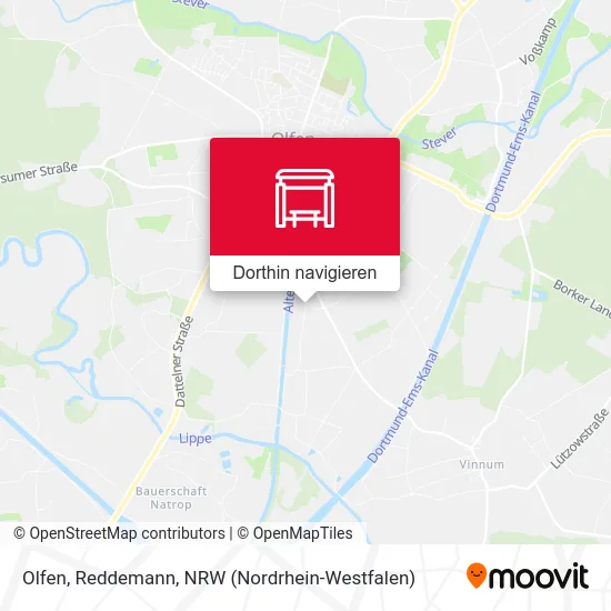 Olfen, Reddemann Karte