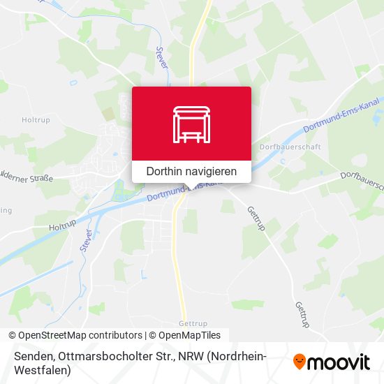 Senden, Ottmarsbocholter Str. Karte