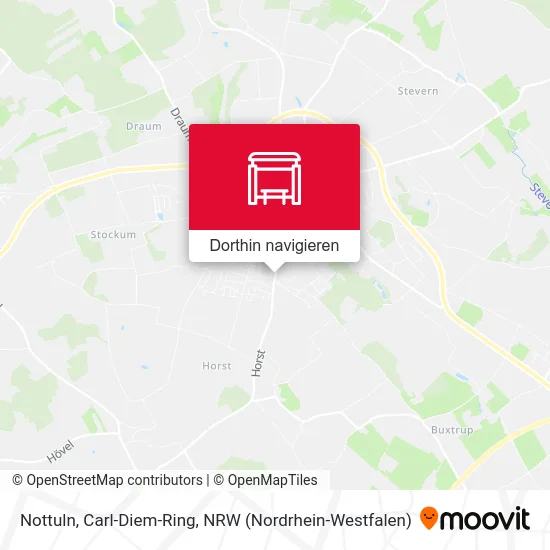 Nottuln, Carl-Diem-Ring Karte