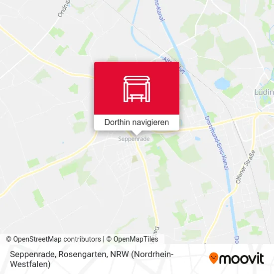 Seppenrade, Rosengarten Karte