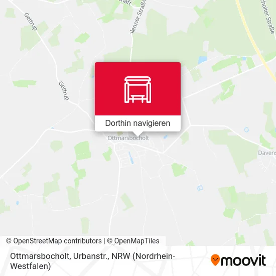 Ottmarsbocholt, Urbanstr. Karte