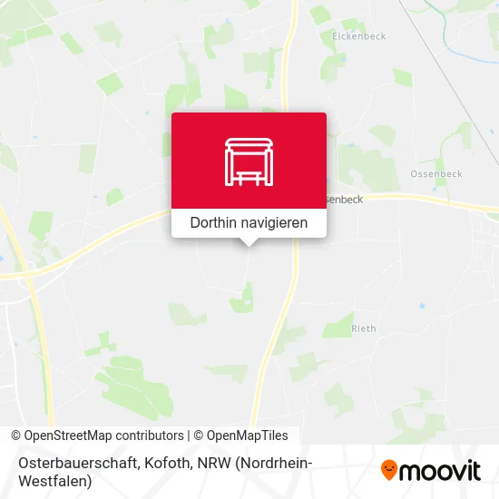 Osterbauerschaft, Kofoth Karte