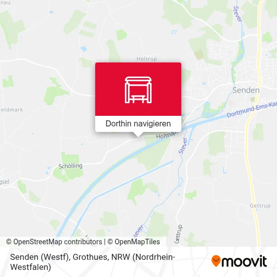 Senden (Westf), Grothues Karte