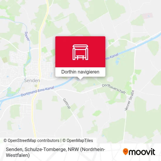 Senden, Schulze-Tomberge Karte