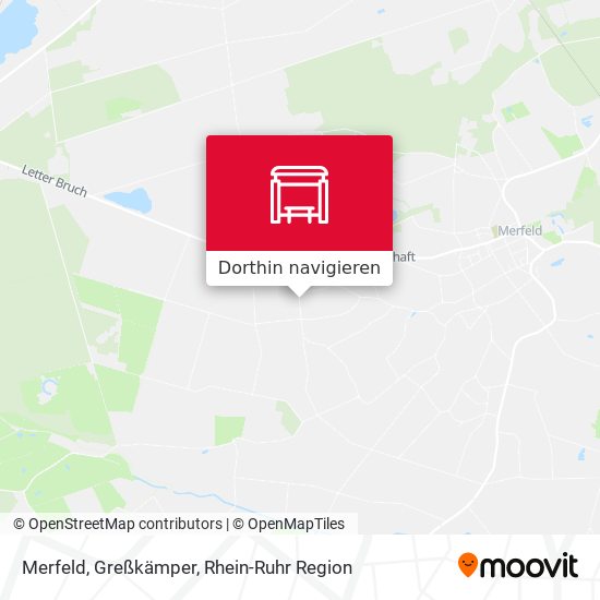 Merfeld, Greßkämper Karte