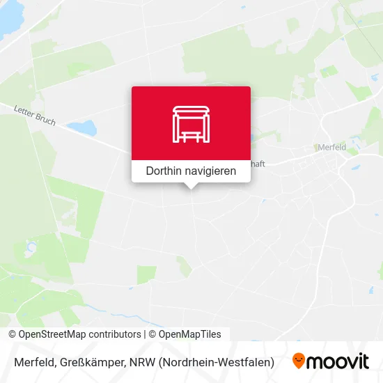 Merfeld, Greßkämper Karte