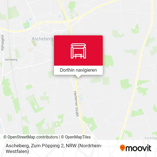 Ascheberg, Zum Pöpping 2 Karte