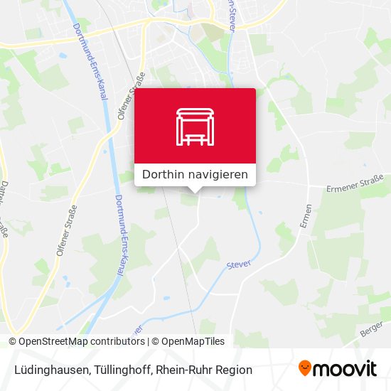 Lüdinghausen, Tüllinghoff Karte