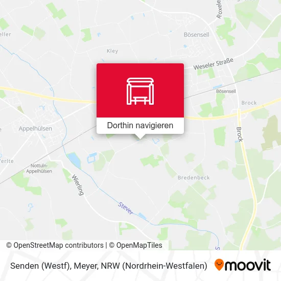 Senden (Westf), Meyer Karte