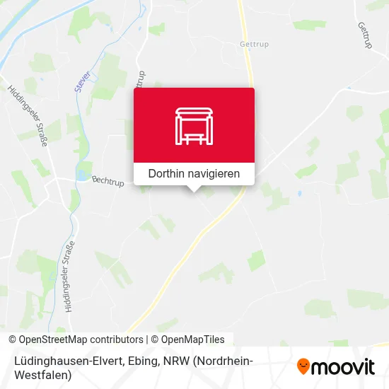 Lüdinghausen-Elvert, Ebing Karte
