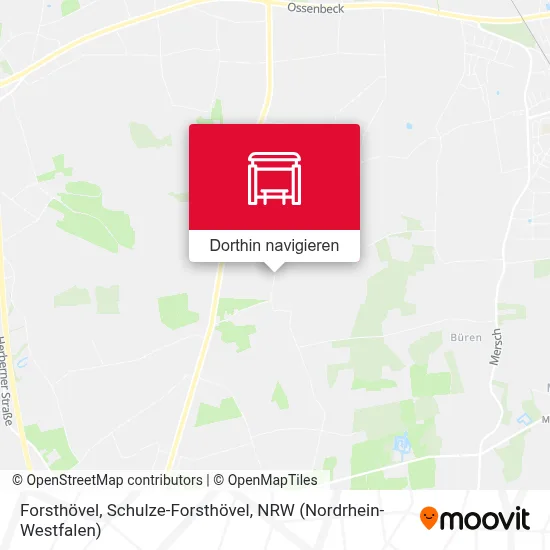 Forsthövel, Schulze-Forsthövel Karte