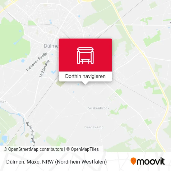 Dülmen, Maxq Karte
