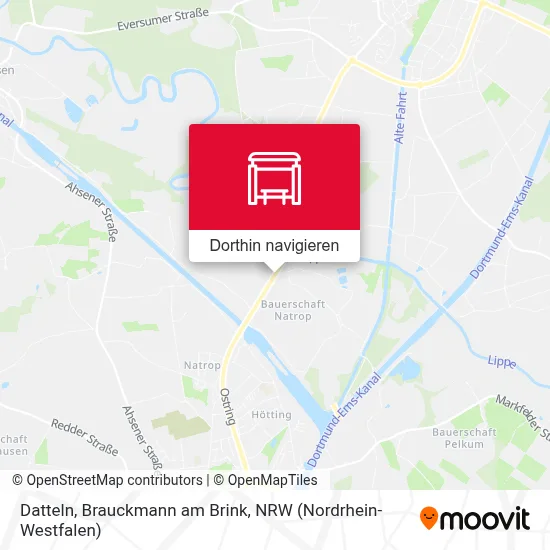 Datteln, Brauckmann am Brink Karte