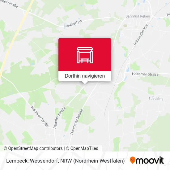 Lembeck, Wessendorf Karte