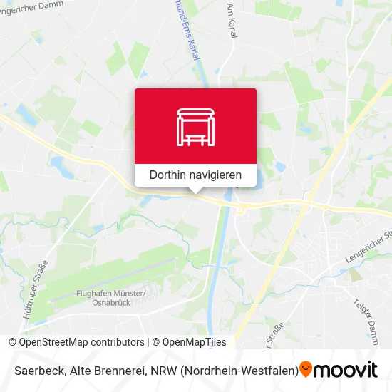 Saerbeck, Alte Brennerei Karte