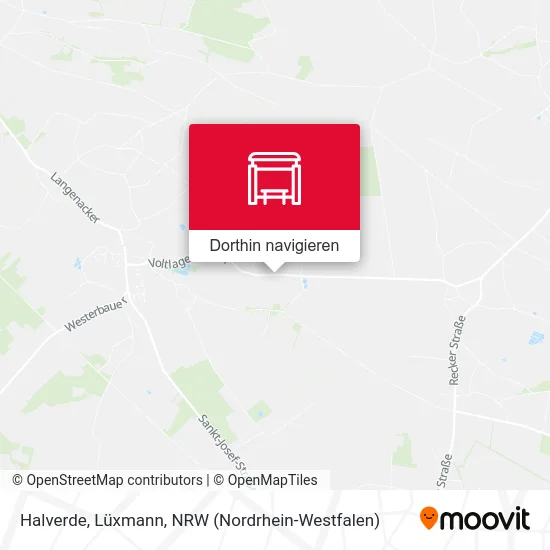 Halverde, Lüxmann Karte