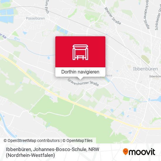 Ibbenbüren, Johannes-Bosco-Schule Karte