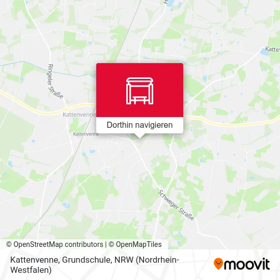 Kattenvenne, Grundschule Karte