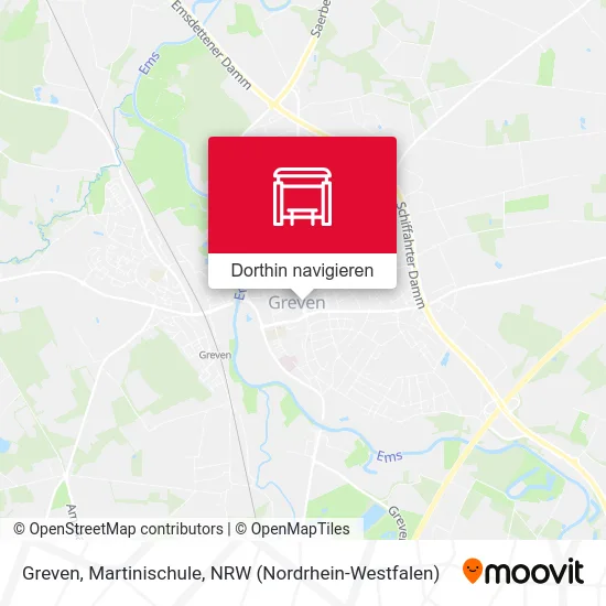 Greven, Martinischule Karte