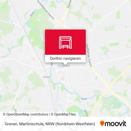 Greven, Martinischule Karte