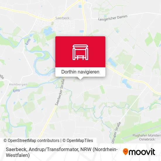 Saerbeck, Andrup/Transformator Karte