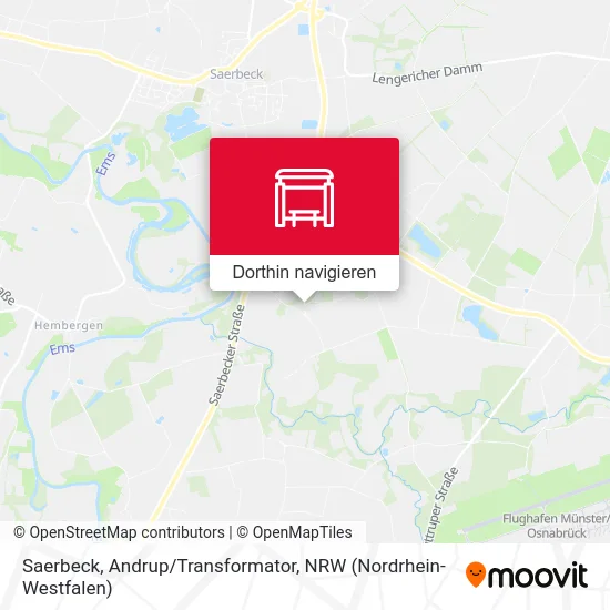 Saerbeck, Andrup/Transformator Karte