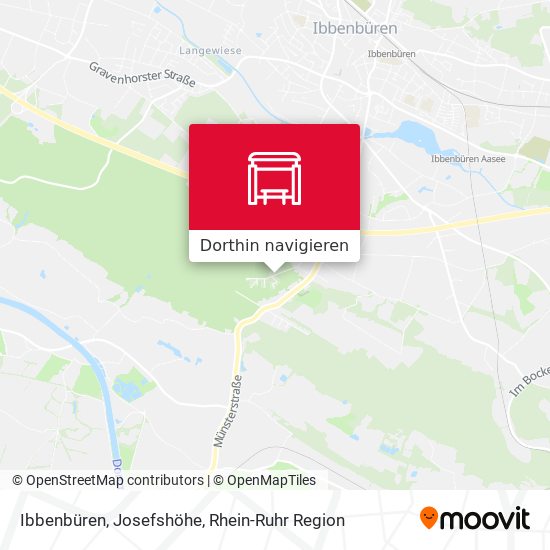 Ibbenbüren, Josefshöhe Karte