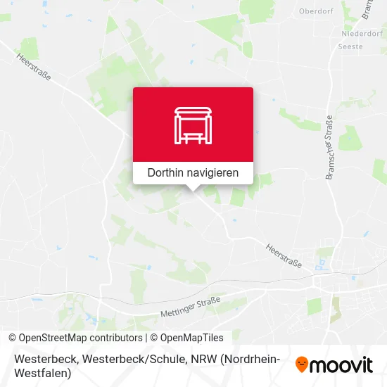 Westerbeck, Westerbeck/Schule Karte