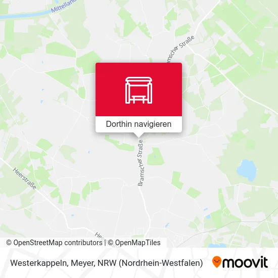 Westerkappeln, Meyer Karte