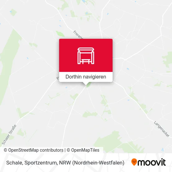 Schale, Sportzentrum Karte