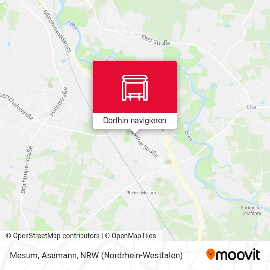 Mesum, Asemann Karte