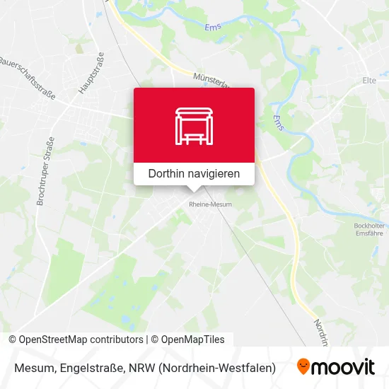 Mesum, Engelstraße Karte