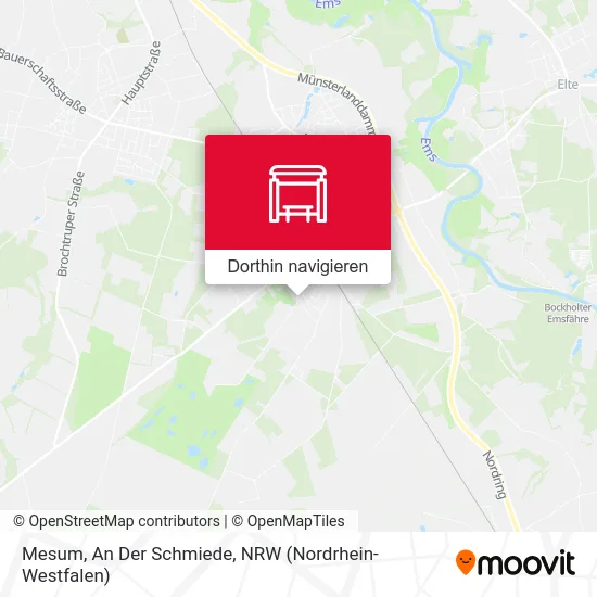 Mesum, An Der Schmiede Karte